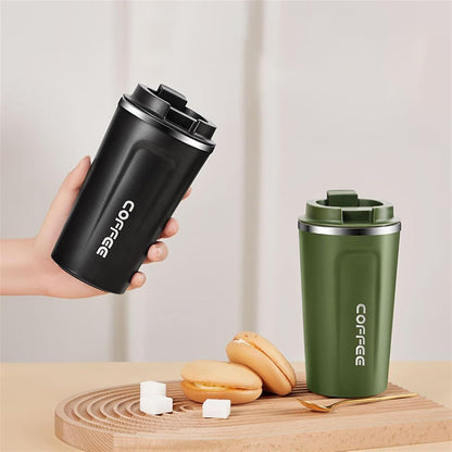 taza de café digital de acero inoxidable térmica