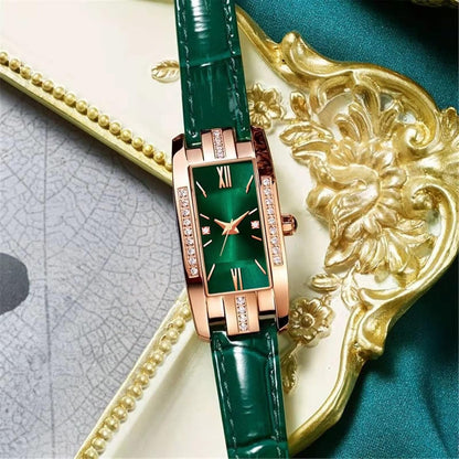 Reloj Femenino Esmeralda – Distinción y Estilo