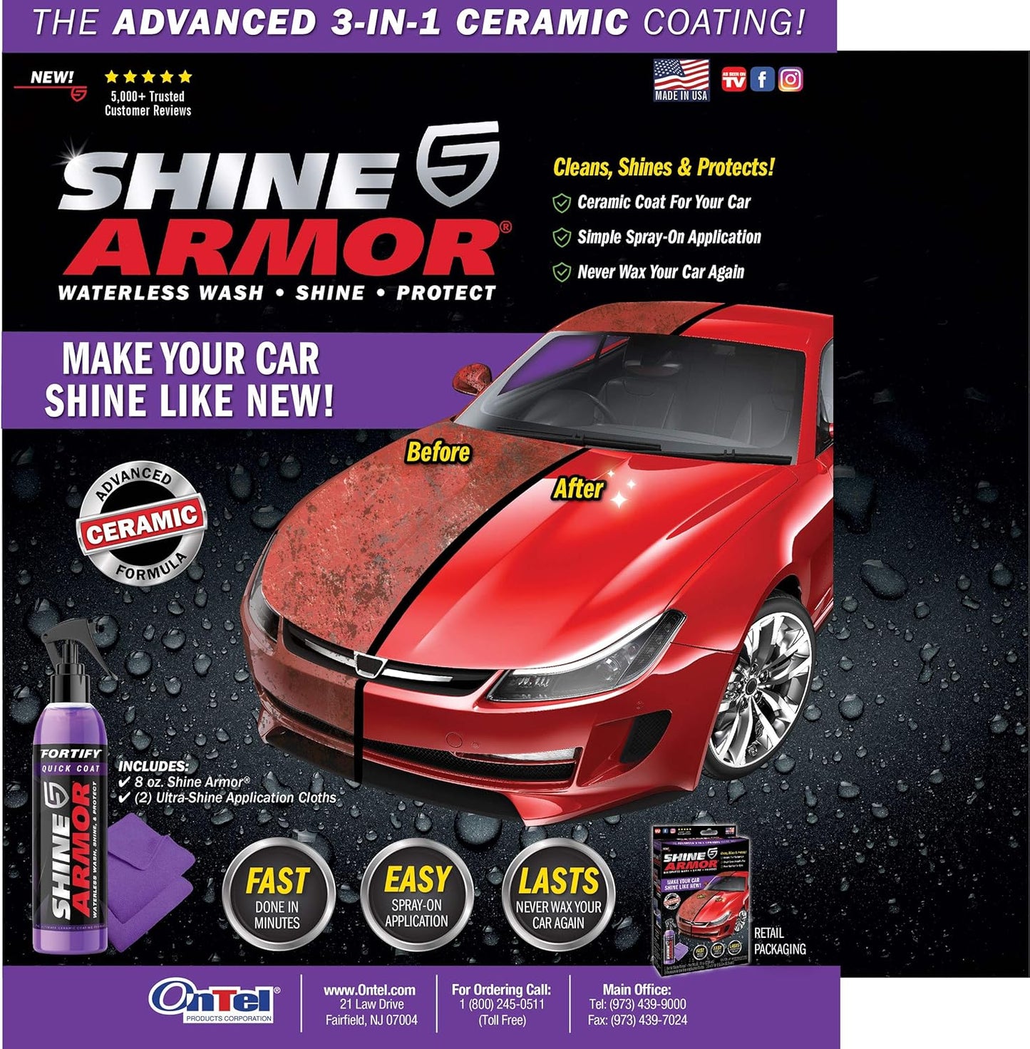 shein armor wax car
